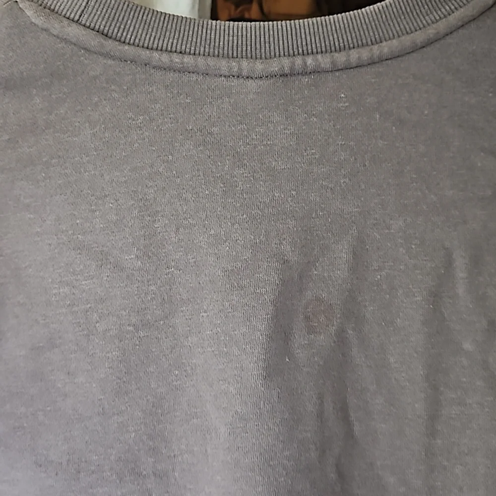 H&M NASA Crop Sweatshirt in Grey, size S - Picture 8 of 8